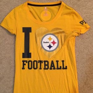 PINK Victoria’s Secret Pittsburgh Steelers Tee